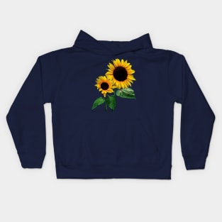 Sunflower Mommy's Love Kids Hoodie